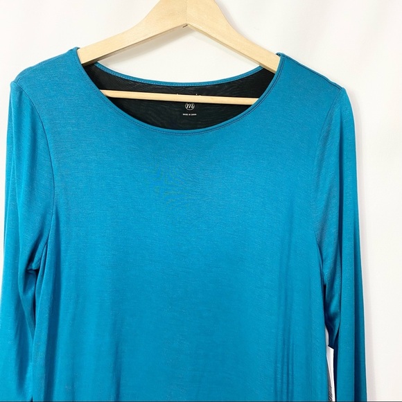 NWT-Kensie Blue and Black Dress - Picture 2 of 7